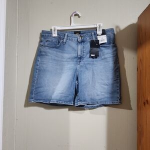 Lee Women's Classic Blue Denim Shorts